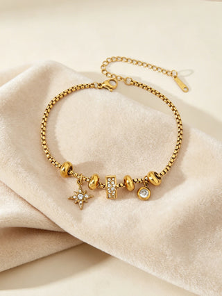 Zircon Gold Bracelet 5