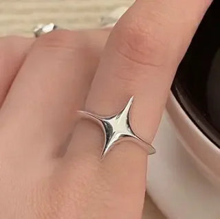Silver Star Ring