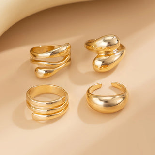 Gold Silver Jewelry Set 2