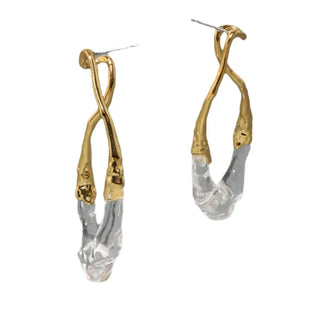 Modern Design Drop Earrings