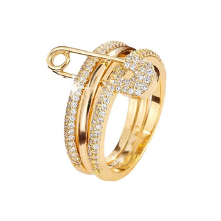 Zircon Gold Ring 5