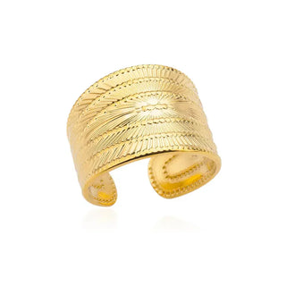 Zircon Gold Ring 21