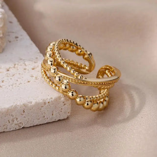 Zircon Gold Ring 21