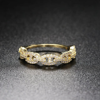 Zircon Gold Ring 2