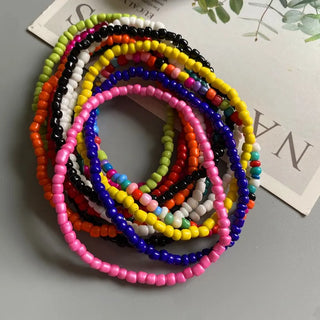 Beaded anklet