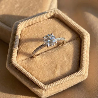 Zircon Silver Ring 2