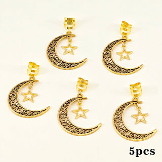 Star Moon Hair Barrette