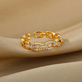 Zircon Gold Ring 21
