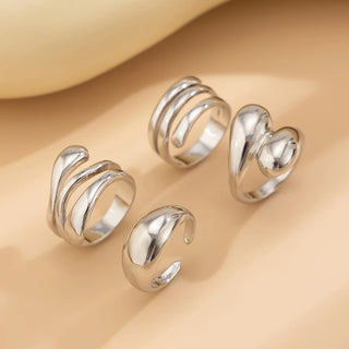 Gold Silver Jewelry Set 2