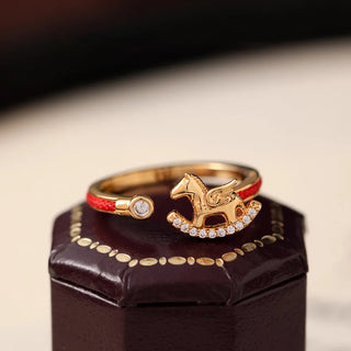 Zircon Gold Ring 16