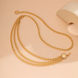 Gold Stainless Waist Belt