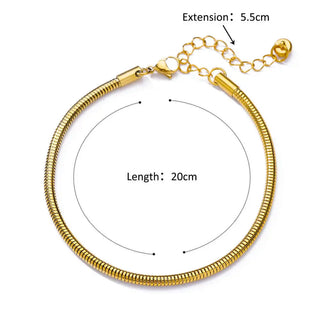 Gold Stainless Anklet 2