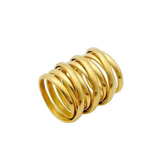 Gold Stainless Ring 5