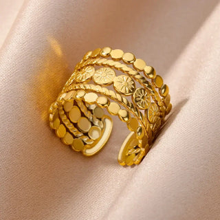 Zircon Gold Ring 21