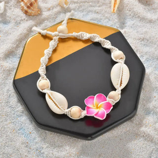 Floral Shell Bracelet