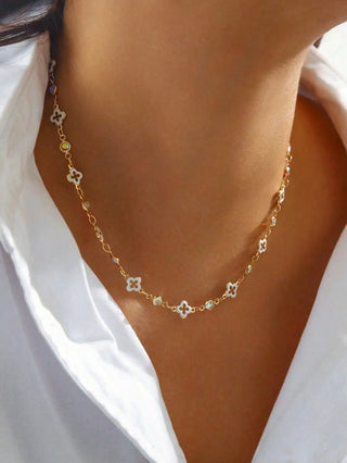 Zircon Stainless Necklace