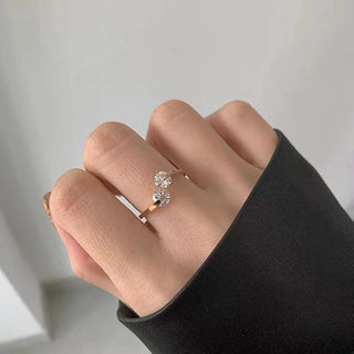 Crystal Zircon Ring 4