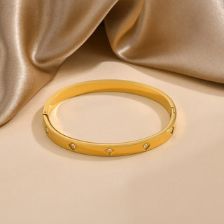 CZ Gold Bracelet