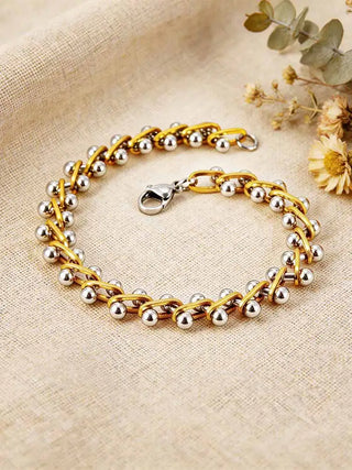 Gold Silver Bracelet 2
