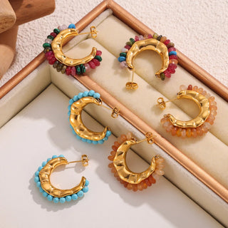 Crystal Gold Necklace