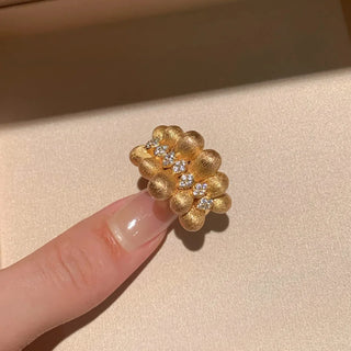 Zircon Gold Ring 12