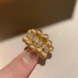 Zircon Gold Ring 12