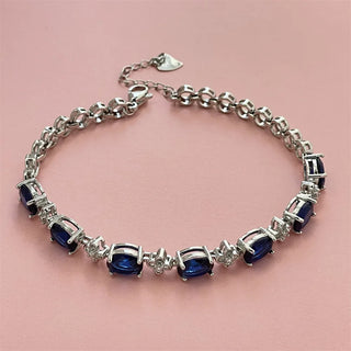 Zircon Silver Bracelet 5