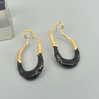Modern Design Drop Earrings