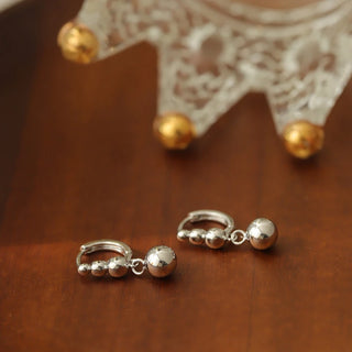 Silver Classic Hoop Earrings 2