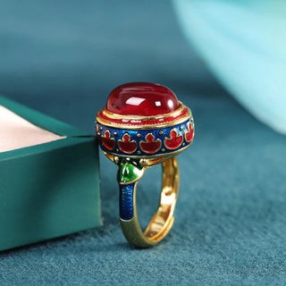 Zircon Gold Ring