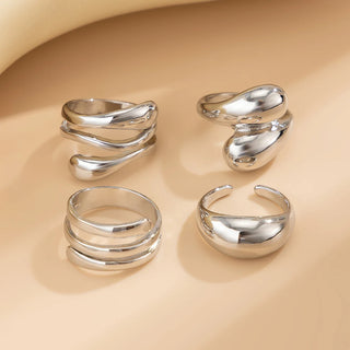 Gold Silver Jewelry Set 2